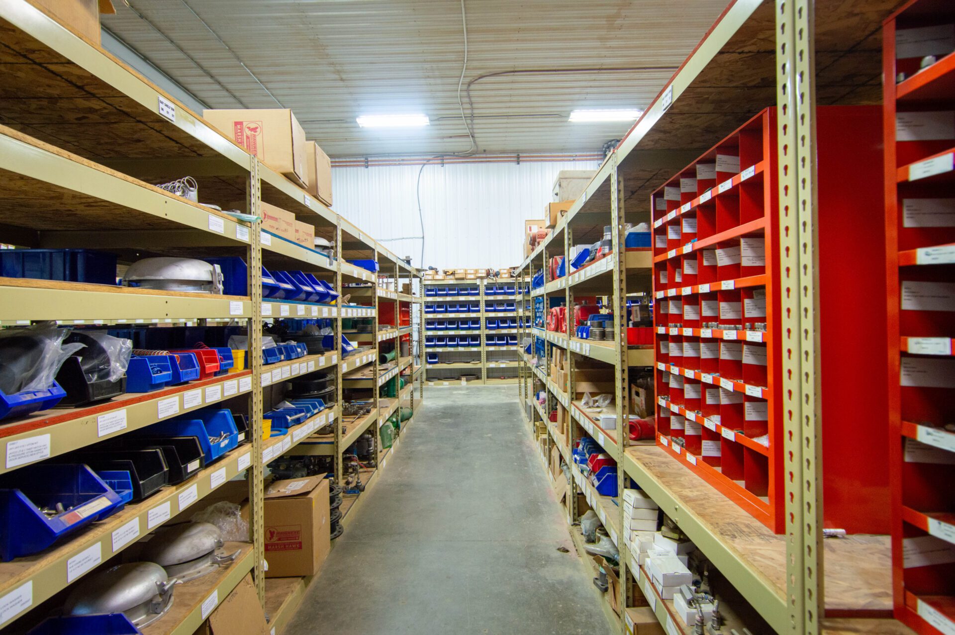 Warehouse PRIMEC Controls Canada Estevan, SK